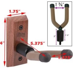 String Swing CC01B Banjo Wall Hanger - Cherry 5 String Swing CC01B Banjo Wall Hanger - Cherry -Symphony Shop 10037 2