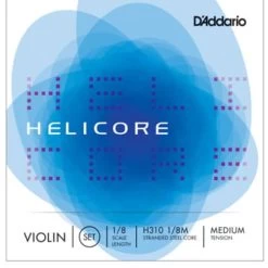 D'Addario Helicore A String Medium 1/8 Violin