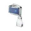 Heil The Fin – Retro Microphone - Chrome + Blue LED -Symphony Shop 10657