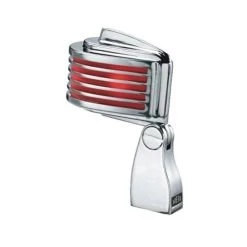 Heil The Fin – Chrome Body/Red LED Retro Dynamic Cardioid Microphone