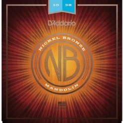 D'Addario Mandolin String Set Nickel Bronze 10-38