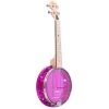 Gold Tone Little Gem Banjo Ukulele Light Up Amethyst 2 Gold Tone Little Gem Banjo Ukulele Light Up Amethyst -Symphony Shop 12330 1