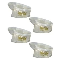 Golden Gate Medium Pearloid Thumb Picks (4 Pack)