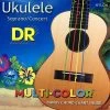 DR Soprano/Concert Ukulele Multi-Color Nylon Strings 1 DR Soprano/Concert Ukulele Multi-Color Nylon Strings -Symphony Shop 13199