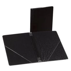 Black Choral Folder With Elastic Stays
