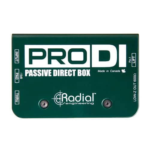 Radial ProDI Passive Direct Box 3 Radial ProDI Passive Direct Box