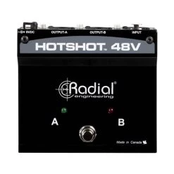 Radial HotShot 48V Condenser Microphone Switcher