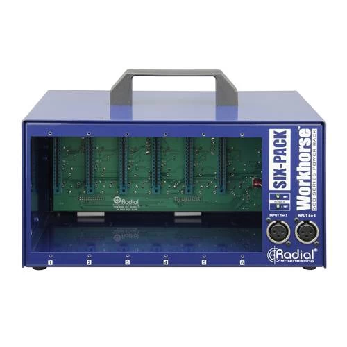 Radial SixPack 6-Slot Desktop Power Rack 3 Radial SixPack 6-Slot Desktop Power Rack