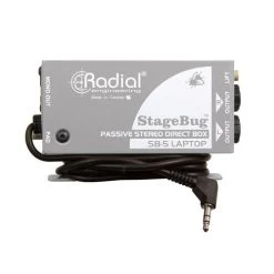 Radial StageBug SB-5 Compact Stereo Laptop DI