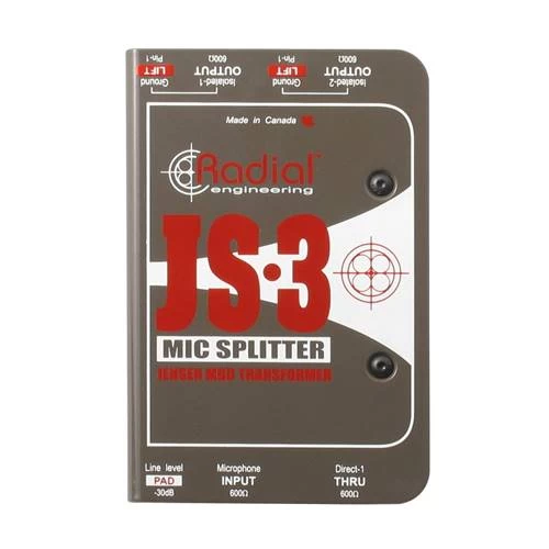 Radial JS3 Microphone Splitter 3 Radial JS3 Microphone Splitter