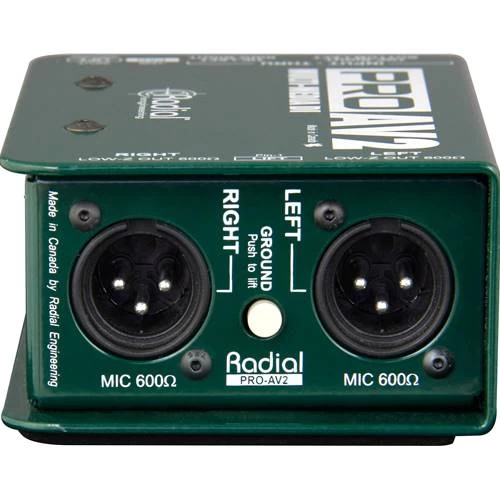 Radial ProAV2 Stereo Multimedia Direct Box 4 Radial ProAV2 Stereo Multimedia Direct Box - Image 3