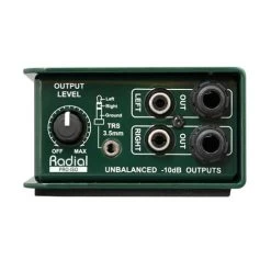 Radial Pro-Iso +4dB To -10dB Converter 7 Radial Pro-Iso +4dB To -10dB Converter -Symphony Shop 13554 3