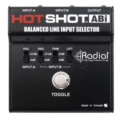Radial HotShot ABi Balanced Input Selector