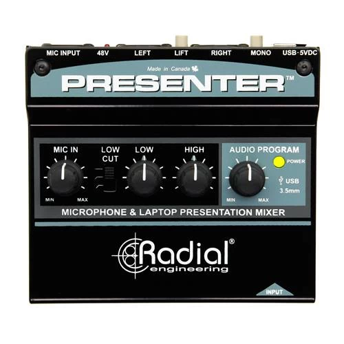 Radial Presenter Audio Presentation Mixer 3 Radial Presenter Audio Presentation Mixer