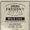 Fremont Black Fluorocarbon Tenor Ukulele Strings Set Low G -Symphony Shop 2316