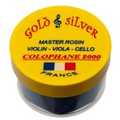 Colophane 2000 Gold & Silver - Violin, Viola And Cello Rosin