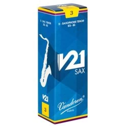 Vandoren V21 Tenor Sax Reeds #2.5