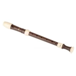 AULOS Haka Style Alto Baroque Recorder, Wood Grain