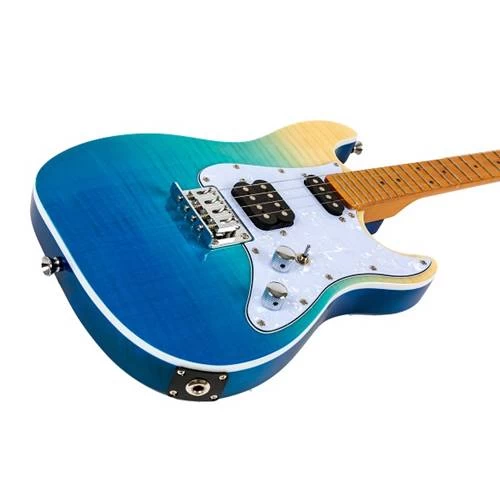 Flight Pathfinder Electric Ukulele Transparent Blue 6 Flight Pathfinder Electric Ukulele Transparent Blue - Image 4