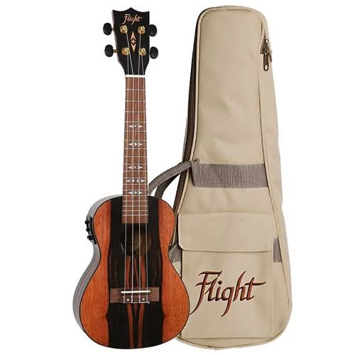 Flight DUC460 EQ Amara Electro-Acoustic Concert Ukulele 3 Flight DUC460 EQ Amara Electro-Acoustic Concert Ukulele