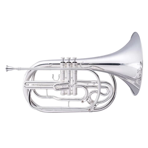 John Packer JP2052S Marching French Horn Silver 3 John Packer JP2052S Marching French Horn Silver